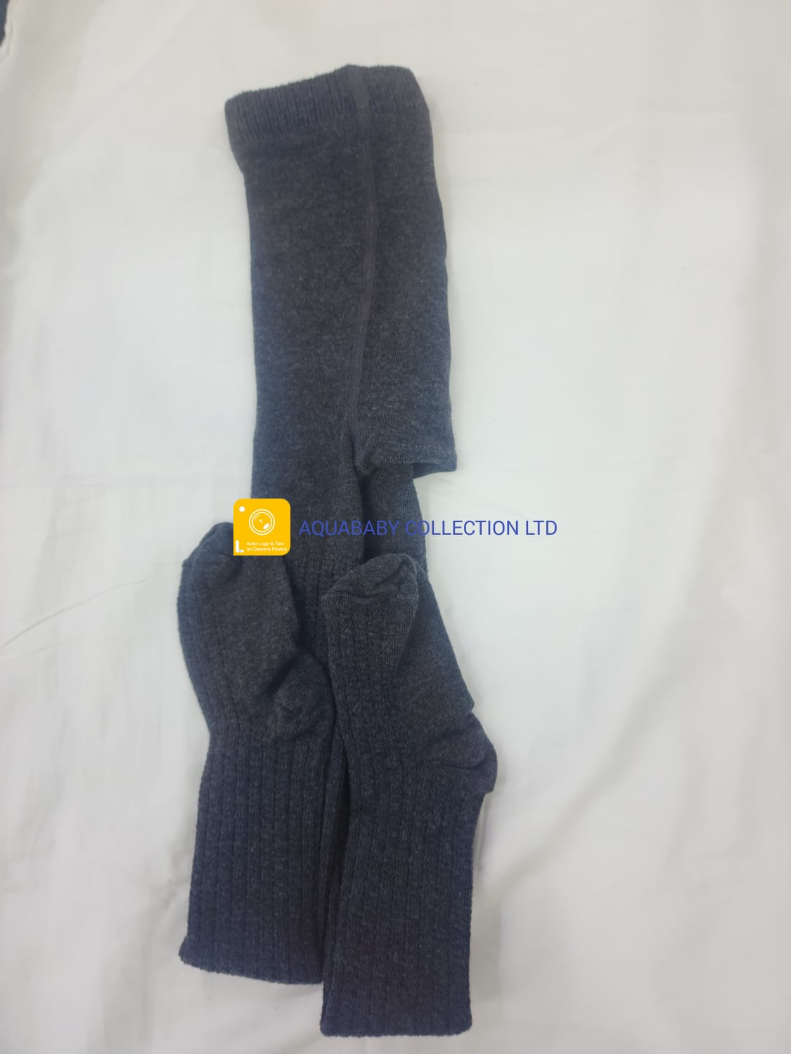 Baby Ribbed Knit Stockings (Soft Cotton Blend, Single Pair) 7 and 9 years