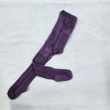 Cable-Knit Baby Stockings – Single Pair