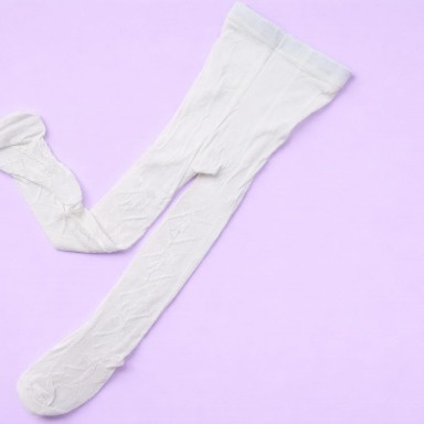 Cable-Knit Baby Stockings – Single Pair