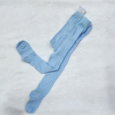 Cable-Knit Baby Stockings – Single Pair