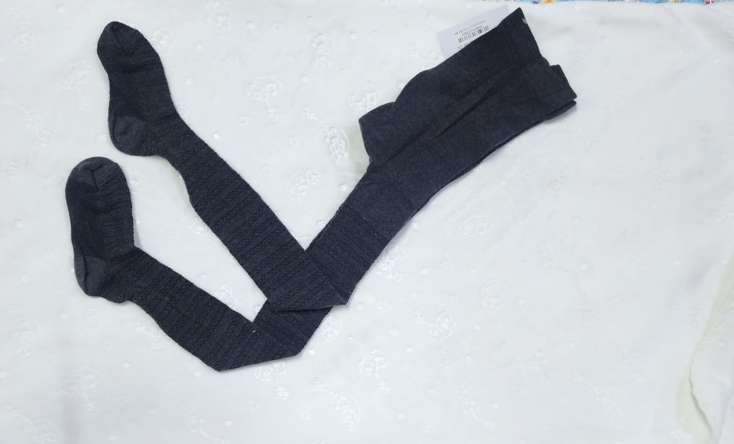 Defne Baby Cable-Knit Cotton Tights – Single Pair