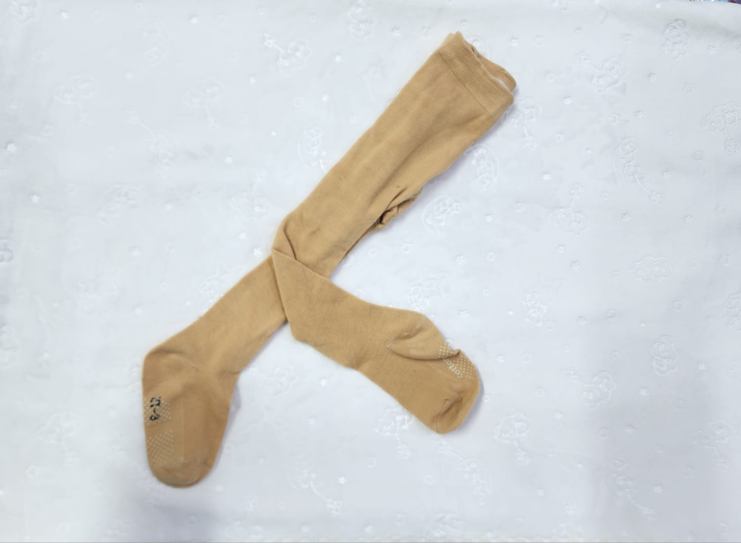 Cotton-Rich Baby & Toddler Stockings – Single Pair