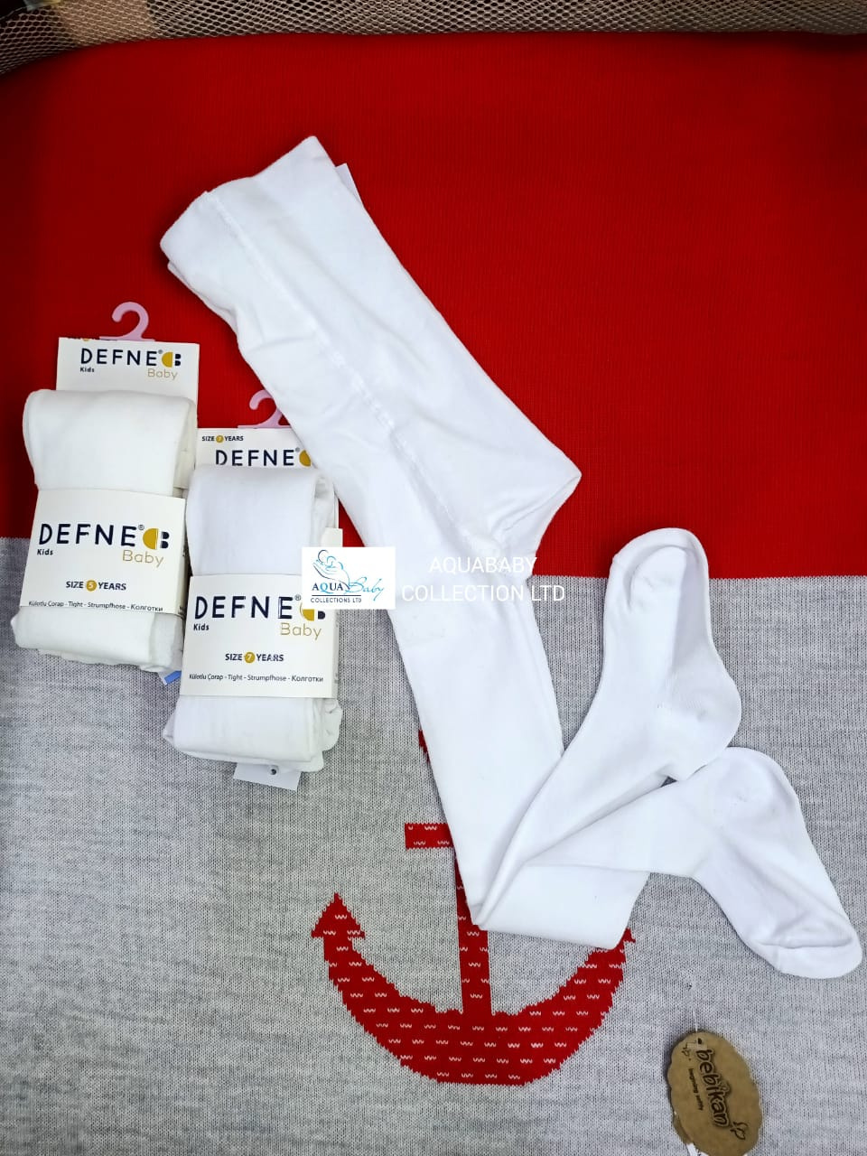 Cotton-Rich Baby & Toddler Stockings – Single Pair