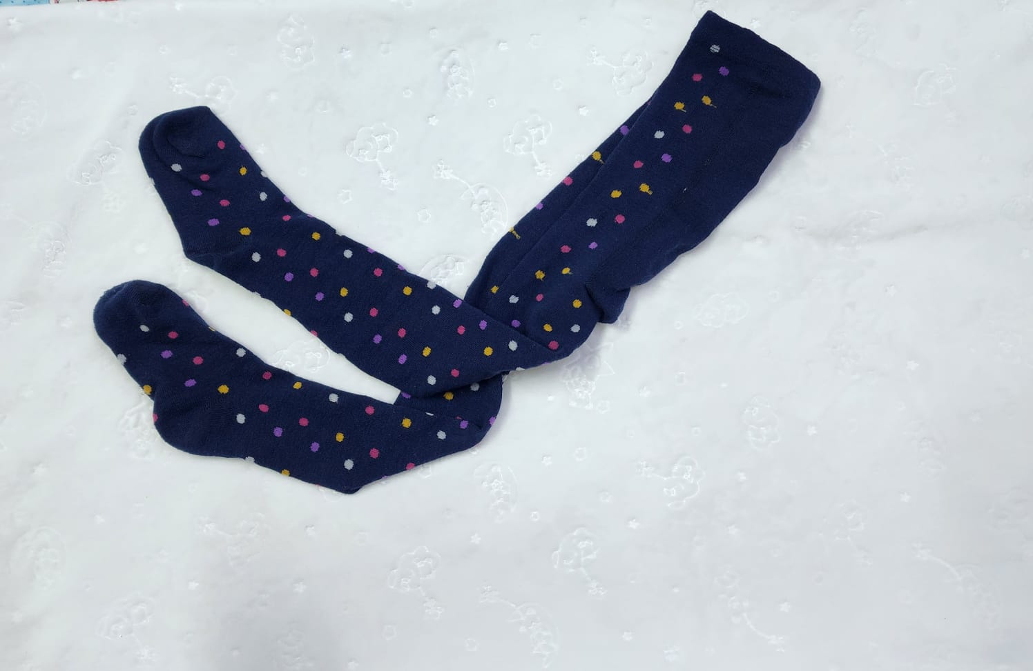 Patterned Fashion Stockings for Children – Single Pair