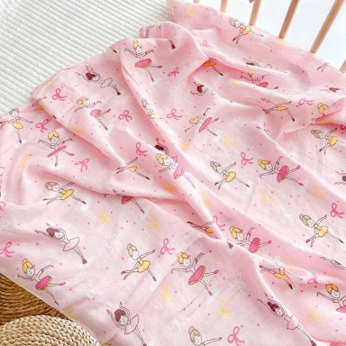 Storky Bamboo Muslin Swaddle Blanket (3-Pack)