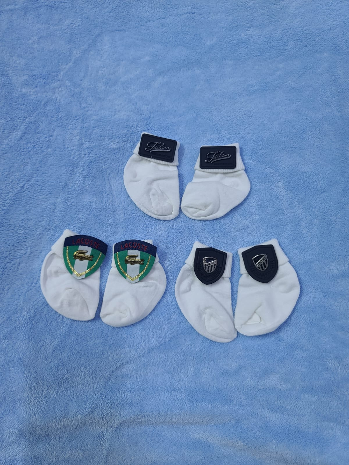 Defne Baby Cotton Infant Socks – 0–6 Months – Single Pair