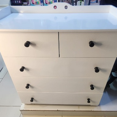 Wooden chest of drawers 3.5ft