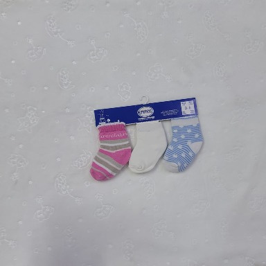 Enfant Baby Girls Socks pack – 0–6 Months
