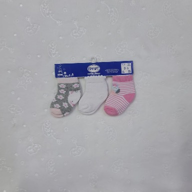 Enfant Baby Girls Socks pack – 0–6 Months