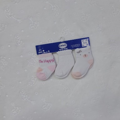 Enfant Baby Girls Socks pack – 0–6 Months