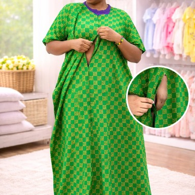 Nursing Dera Maternity & Breastfeeding Dress – Comfortable & Stylish for Moms