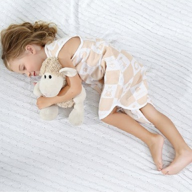 Aquababy Collection Organic 5-Ply Gauze Baby Sleep Sack – Soft Breathable Wearable Blanket