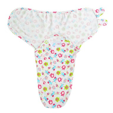 Hooded Baby Swaddle Wrap Blanket – Soft Cotton Newborn Sleeping Sack