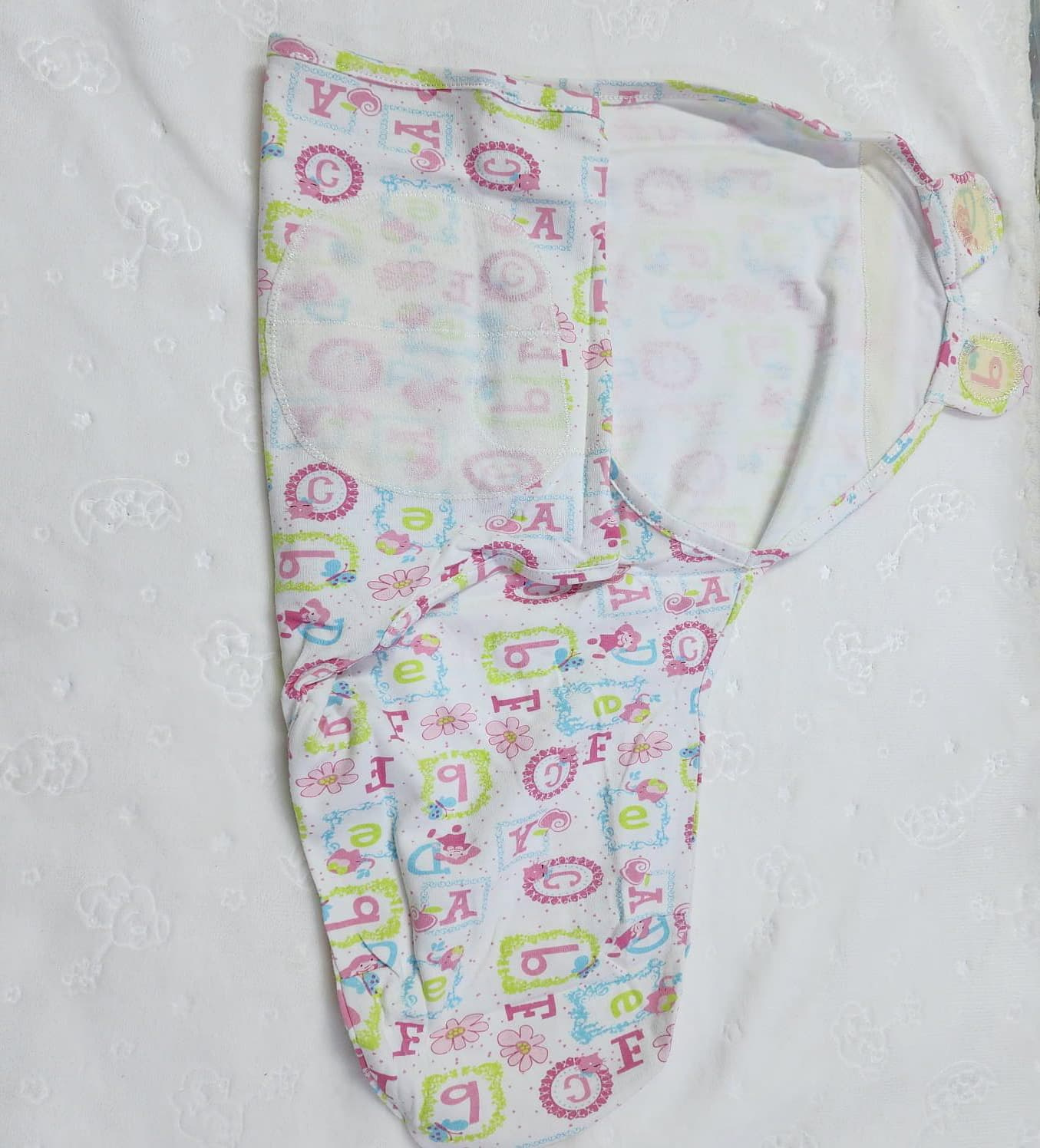Hooded Baby Swaddle Wrap Blanket – Soft Cotton Newborn Sleeping Sack