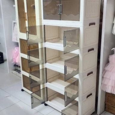 Plastic wardrobe