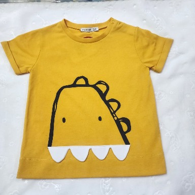 Baby Cartoon Print Cotton T-Shirt – Soft & Comfortable Kids Top