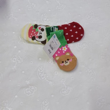 Kids’ Character-Themed Antislip Socks 3-Pack – Infant & Toddler