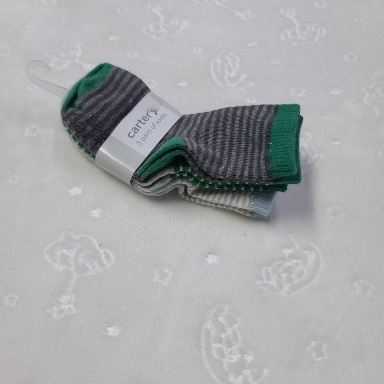 Carter’s Anti-Slip Baby Socks 3-Pack