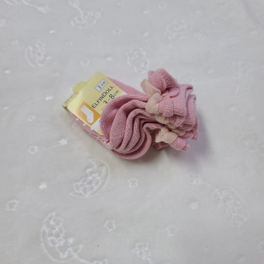 Baby Girl Lace Ruffle Antislip Socks 0–3 Months – Soft Cotton Blend Hosiery