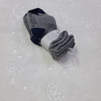 Carter's 3-Pack Baby Socks – Soft Cotton Blend with Non-Slip Grip