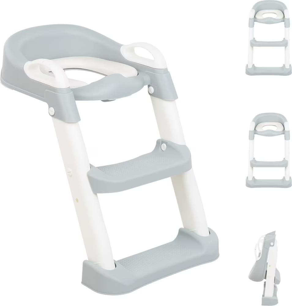 Toilet Training Seat with Ladder – Foldable Toddler Potty Trainer