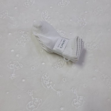 Carter's 3-Pack Baby Socks – Cotton Blend with Non-Slip Soles