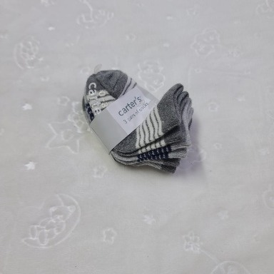 Carter’s Anti-Slip Baby Socks 0–3 Months – Soft & Grippy