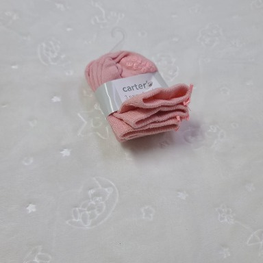 Carter’s Anti-Slip Baby Socks 0–3 Months – Soft & Grippy