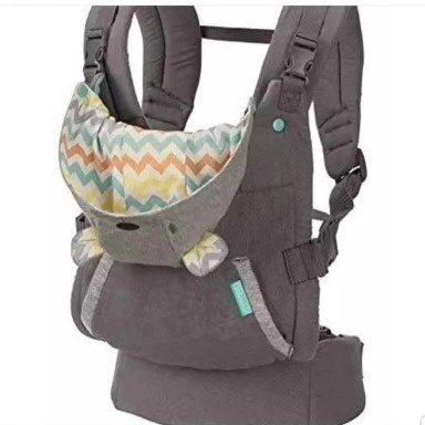 Infantino Cuddle Up™ Ergonomic Hoodie Carrier Grey | Baby Carrier Kenya
