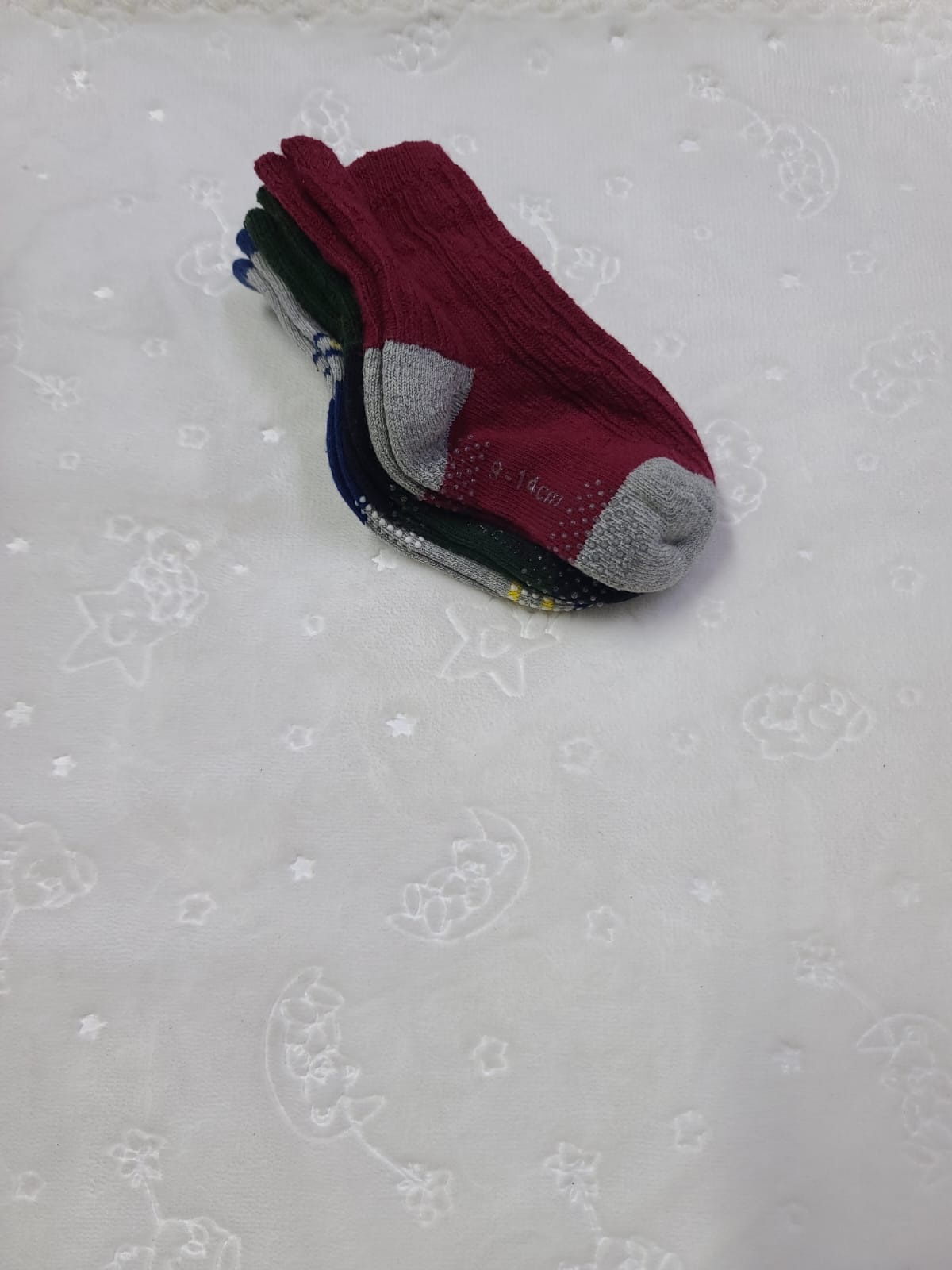 Antislip Baby Socks – Cotton Blend Non-Slip Socks