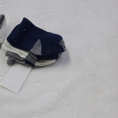 Carter’s Antislip Socks 3-Pack – Soft Cotton Baby & Toddler Socks