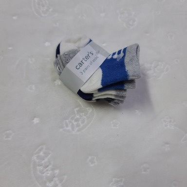 Carter’s Antislip Socks 3-Pack – Soft Cotton Baby & Toddler Socks