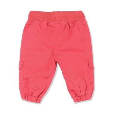 Mai Bella Kids Cargo Pants – Pink & Green Casual Trousers