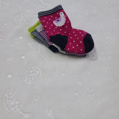 Anti-Slip Baby Socks (3-Pack) 13–16 cm Non-Skid Toddler Socks