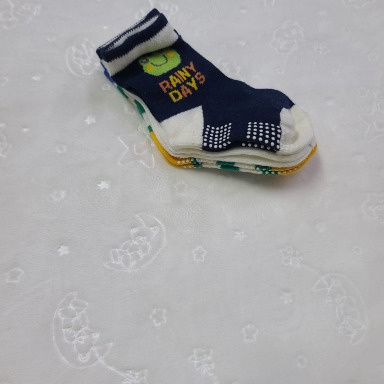 Anti-Slip Socks for Babies & Kids (3-Pack) 13–16 cm Non-Skid Toddler Socks