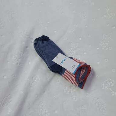 Carter’s Kids 3-Pack Socks 13–16 cm Non-Skid Socks