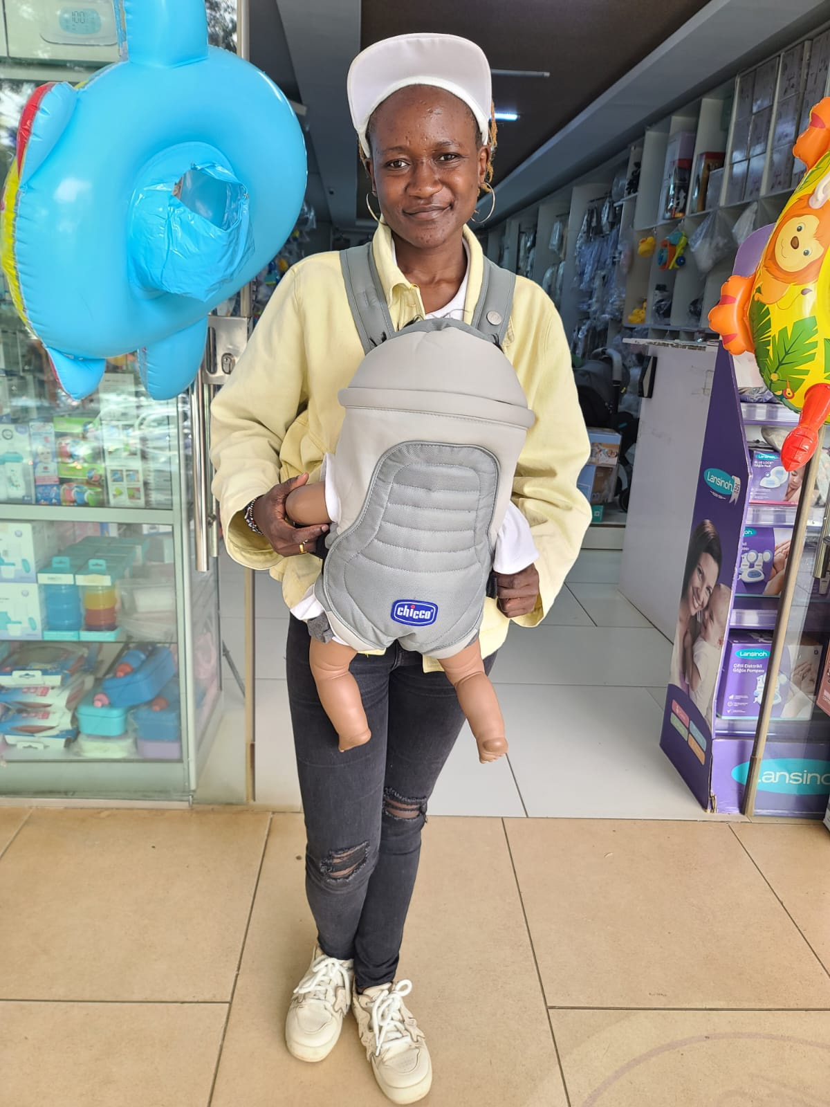 Chicco Soft & Dream Baby Carrier Graphite  | Nairobi