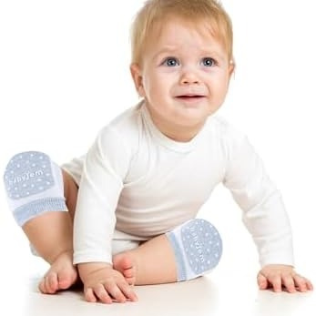 BABYJEM Infant Crawling Knee Sleeves – Safe, Comfortable, Adjustable Protection