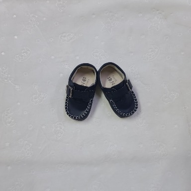 Defne Baby Shoes – Pre-Walker Loafers with Stylish Buckle (Size 19, 9–12 Months)