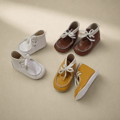 Defne Baby Prewalker Loafers/Booties Size 19 (9–12 Months)