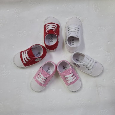 Defne Canvas Baby Prewalker Sneakers Size 19 (9–12 Months)