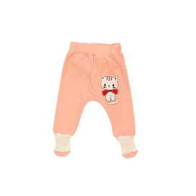 Baby Footed Pants with Attached Socks – Soft & Cozy Infant Trousers (3–12 Months)