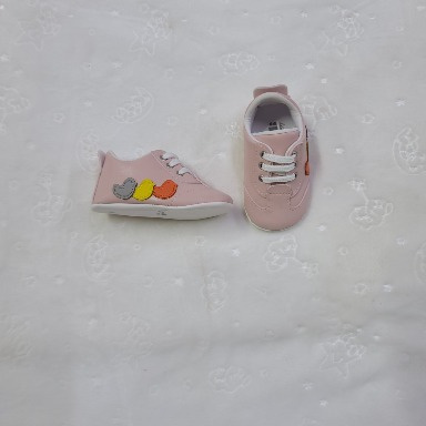 Defne Pink Baby Prewalker Sneakers Size 19 (9–12 Months)