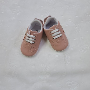 Defne Pink Baby Prewalker Sneakers Size 19 (9–12 Months)