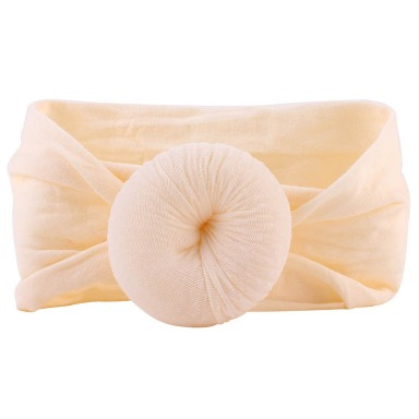 Donut Turban Baby Headband – Soft Stretch Hair Accessory for Infants & Toddlers
