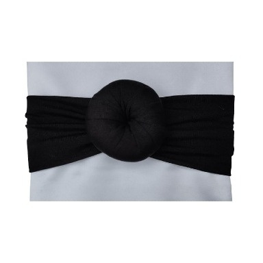 Donut Turban Baby Headband – Soft Stretch Hair Accessory for Infants & Toddlers