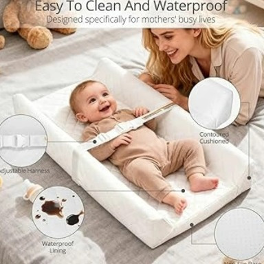Diaper changing mat