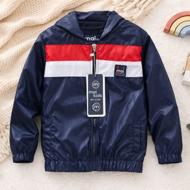 Mai Kids Hooded Windbreaker Jacket  2 Years