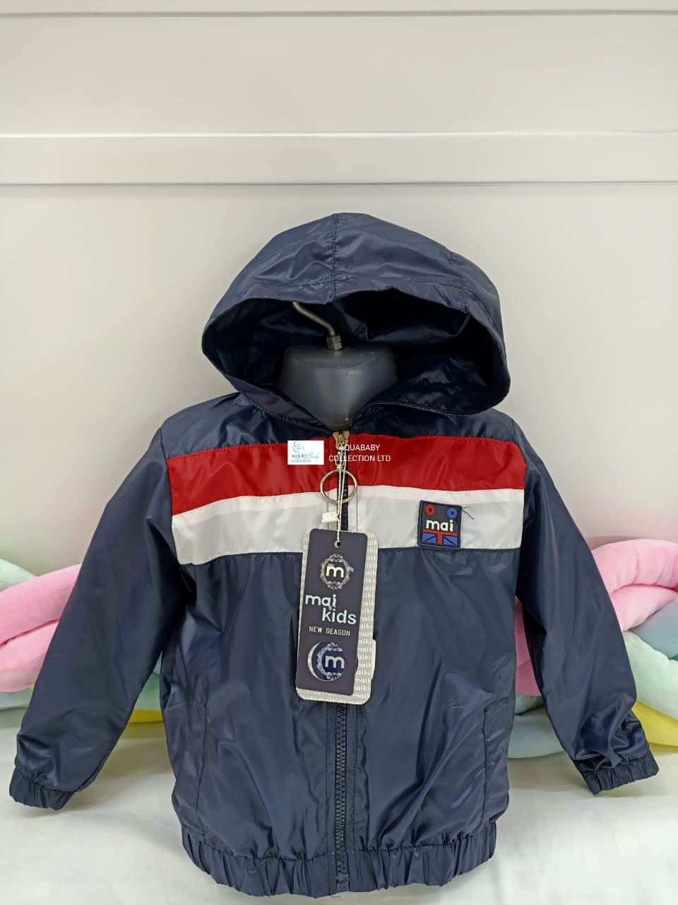 Mai Kids Hooded Windbreaker Jacket  2 Years