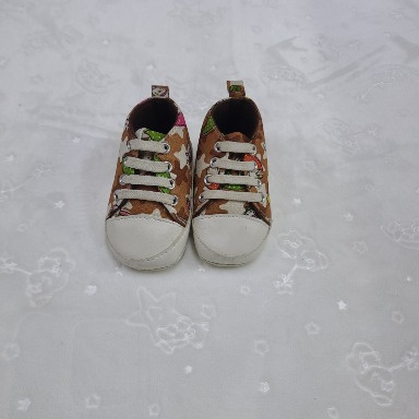Infant Lace-Up Prewalker Shoes – Soft Sole First Walker Baby Shoes